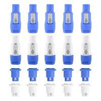 10 set PowerCON Type A NAC3FCA+NAC3MPA-1 Chassis Plug Panel adapter