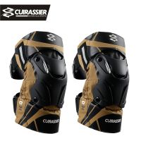 Cuirassier K01-3รถจักรยานยนต์รองเข่าชุดป้องกันเข่า Moto MX MTB วิบากอุปกรณ์ป้องกันเข่ายาม Kneepad ป้องกัน