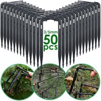 KESLA 50PCS Bend Arrow Dripper Micro Drip Irrigation Kit Emitters for 3/5mm Hose Garden Watering Saving Micro Dripper Greenhouse