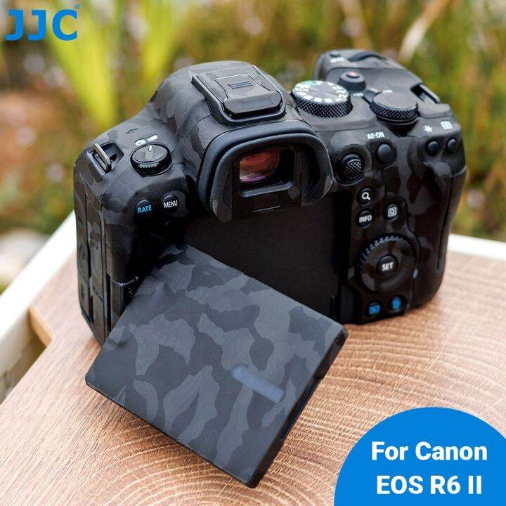 ฟิล์มผิวกล้อง-r6m2-jjc-r6ii-r62สติกเกอร์หุ้มป้องกันใช้ได้กับ-canon-eos-r6-mark-ii-อุปกรณ์เสริมกันรอยขีดข่วน3m