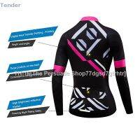 ☽ [Scarlettstate] Womens Cycling Jersey Set Summer Anti-UV Cycling Bicycle Clothing Quick-Dry Mountain Female Bike Clothes Cycling Set [Preferred]