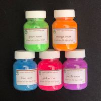 สีสะท้อนแสง Neon Color - Cosmetic grade เกรดเครื่องสำอาง สำหรับผสมทำสบู่ ทำเรซิ่น ทำเทียน ขนาด 10g