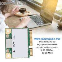 Computer Ac.lr Dual Band Wireless Card 2.4G 300Mbps 5G 867Mbps 802.11AC Stable Connection Mini Pcie Internet for Computers