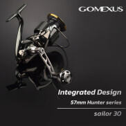 Gomexus 57mm Tay Quay Nhẹ Hunter Cho Shimano Stella Daiwa Exist Máy Câu