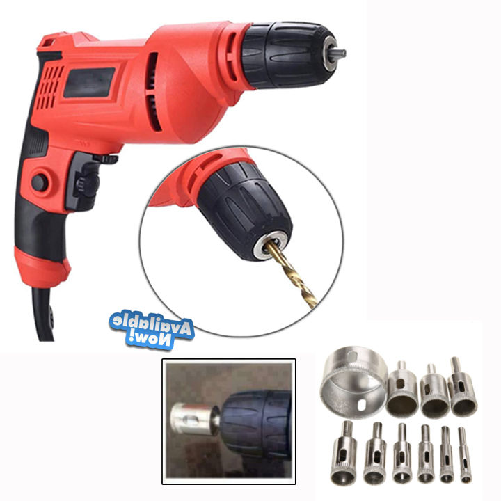 BARENA SET002- 220V Electric Impact Drill Power Hammer Electric Drill ...