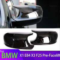 M สไตล์กระจกมองหลังฝาครอบปีกด้านข้างกระจกมองหลังหมวกเหมาะสำหรับ BMW X3 F25 X1 E84 Pre-LCI 2009 2010 2011 2012 2013