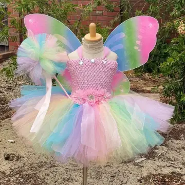 A beautiful Limited Edition fairy dress with large organza glitter wings  with finger hoops and a… | Fairy costume, Fairy costume for girl, Fairy  fancy dress costume