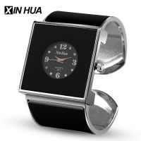 XINHUA ผู้หญิงนาฬิกาสแตนเลสกำไลข้อมือ Rhinestone DesignerWatchFemale Relogios Feminino