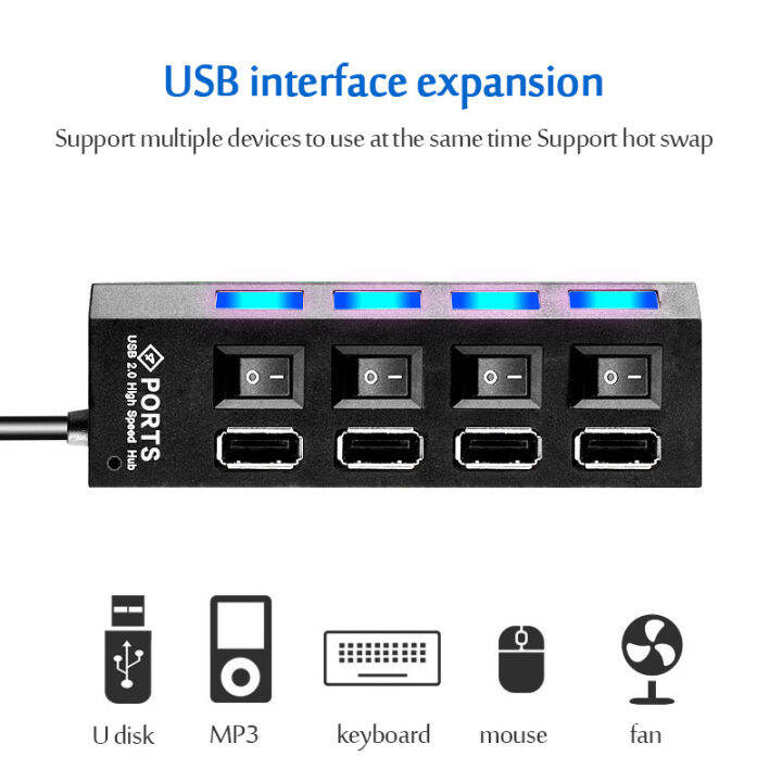 usb-2-0-hub-usb-hub-2-0-usb-splitter-hub-ใช้อะแดปเตอร์ไฟ-4-7-พอร์ตหลาย-expander-usb-3-0-hub-พร้อมสวิตช์-30-ซม-kdddd