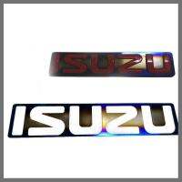 logo isuzu all new ปี2012-2019 แผ่นสแตนเลสไทเท โลโก้ติดรถยนต์ ราคาดีที่สุด  แผ่นป้าย* จบในร้านเดียว**จัดส่งไว