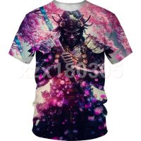 Samurai Tattoo T-Shirt 3D Printed Japanese Demon Men Harajuku Casual Short Sleeve Tops SIZE s-5xl style7