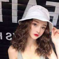 Wig+hat วิก+หมวก  หมวกวิกผมแฟชั่น วิกผมขนสัตว์ หมวกของชาวประมง Peaked cap วิกผมปุย ผมหยิกยาว ผมสั้น   Joker  Wig and hat in one