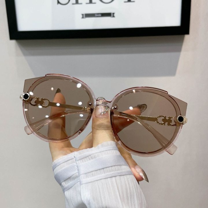 Summer Round Sunglasses For Lady Fashion Trendy Style Sun Glasses Vintage Shades Goggles Uv400 