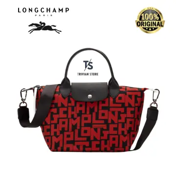 Jual Tas Longchamp Cuir Medium size original - Jakarta Barat
