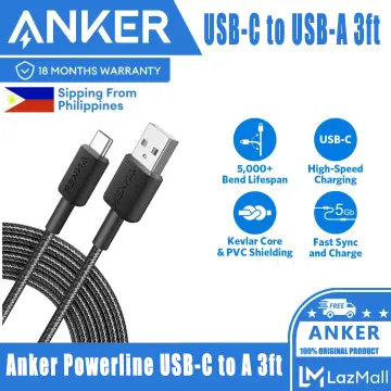 Anker USB C Charger Cable(100W 6ft) USB 2.0 Type C Cable Fast Charging for  iPhone 15/15Pro/15Plus/15ProMax MacBook Pro 2020,iPad Pro 2020, iPad Air