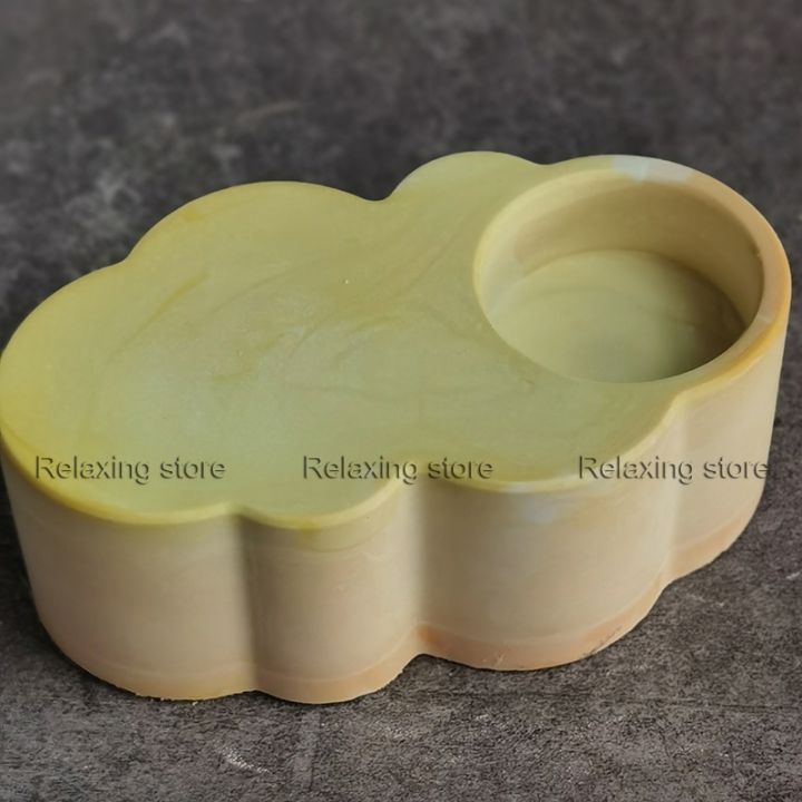 heart-oval-candle-holder-concrete-plaster-decor-molds-multiple-types-cement-clay-candlestick-candle-container-silicone-mould