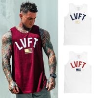 Live FIT เสื้อกล้ามลําลอง ผ้าฝ้าย เหมาะกับการเล่นกีฬา แฟชั่นสําหรับผู้ชาย QC7311522