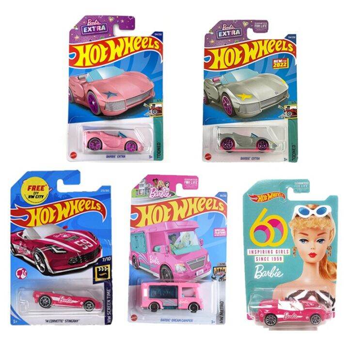 In Stock Hot Wheels Barbie Extra Dream Camper 14 Corvette Stingray ...