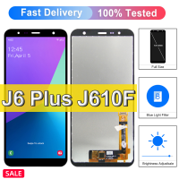 6.0 "ต้นฉบับ/TFT ใหม่สำหรับ Samsung Galaxy J6 + J6 Plus J610F J610G J610FN จอแสดงผล LCD แบบสัมผัสหน้าจอชิ้นส่วนอะไหล่ที่แสดงผล