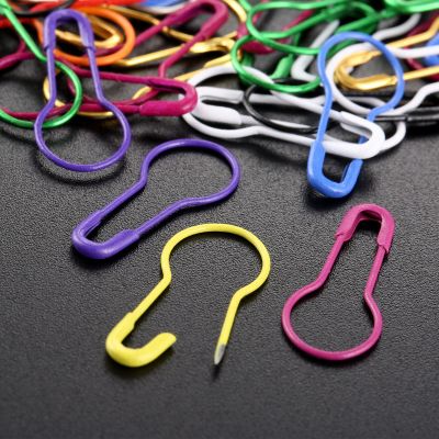 100pcs Colorful Knitting Crochet Locking Stitch Marker Hangtag Safety Pins DIY Sewing tools Needle Clip Crafts Accessories Needlework