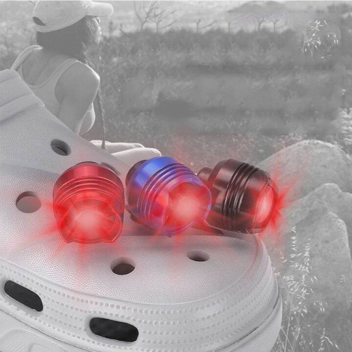 AVRILY Multifunction Outdoor Shoes Charms Light Running Light LED