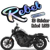 แถบ Stiker Motor ด้านข้างสำหรับจักรยานโลโก้3D ลายบนรถสติกเกอร์หมวกนิรภัยรูปลอกไวนิลสำหรับ Honda Rebel 1100 CMX 300/500