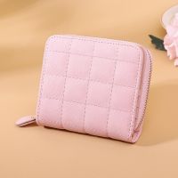 ❐ Cute PU Leather Women Short Wallet Small Coin Purses With Zipper Korean Style Female Card Holder Money Clip For Women