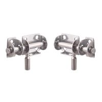 2Pcs Sliding bolt door latch Stainless steel Slide Bolt Gate Latch Heavy Duty Door Bolts Gate Latch Door Lock Barrel Bolt