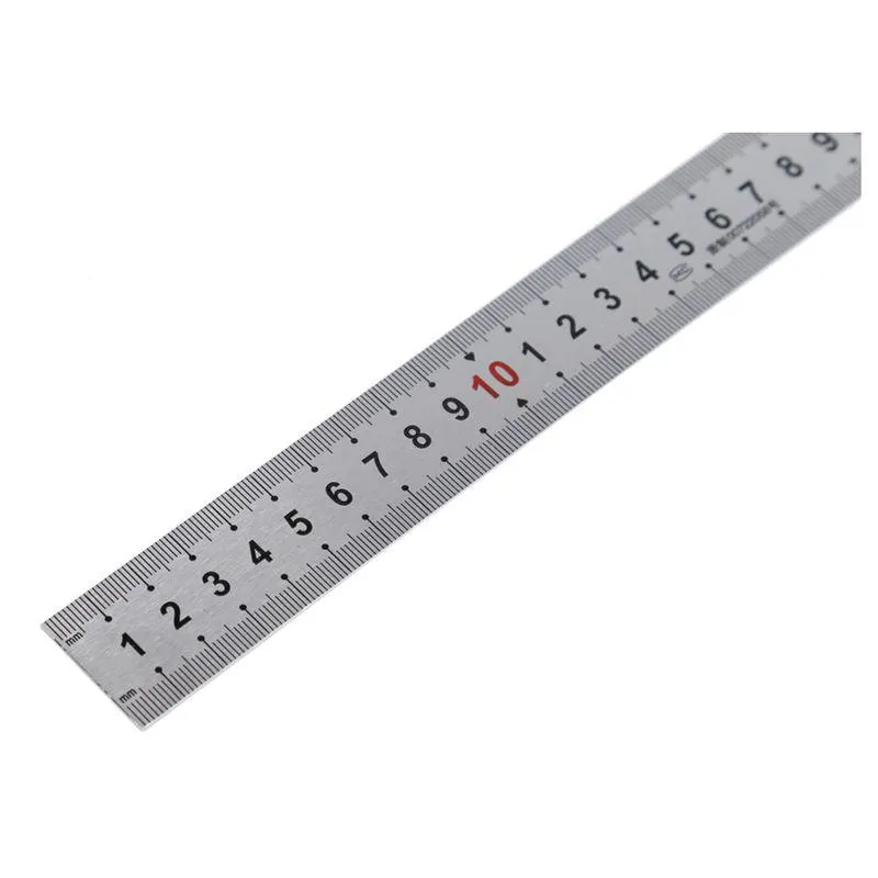 Ruler 50 cm with countdown, doble sided scale, part to view. Vice versa  backwards, mounting, engineering, designer, tailor ruler Measuring tool.  Ruler grid 50 cm. Size indicator Centimeter size Vector Stock Vector