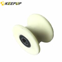 U groove nylon pulley  U-shaped Track  wheel  diameter 40mm 50mm   Various sizes Guide roller support roller Furniture Protectors  Replacement Parts