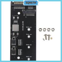 SQMETR คีย์คุณภาพสูง B สำหรับ M2 2230-2280 SSD 2.5 "M.2การ์ด SATA3 NGFF Converter Raiser M.2อะแดปเตอร์ SATA