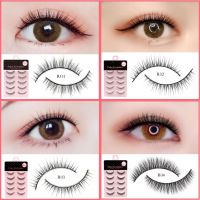 5/10Pairs 3d lashes false eyelashes eye fake lash eyelash extension natural set wispy lashes supplies tools beauty makeup tools