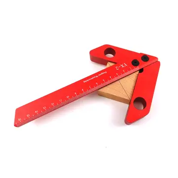 Center Finder Woodworking Square Center Scribe 45 90 Degrees Angle