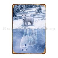 Celestaineor Arctic Wolf Mindset Metal Plaque Poster, Cinema Kitchen Mural, Create Design Tin Sign Poster, Unique Wall Art,ภาพสัตว์ป่า,การตกแต่งที่สร้างแรงบันดาลใจ