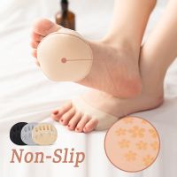 ﹍❇☈ Anti Slip Forefoot Pads Five Toes Forefoot Pad for Women High Heels Foot Pain Relief Half Foot Invisible Sock Front Palm Cushion