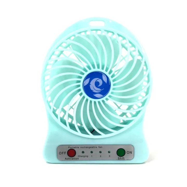 F84 Portable Handheld USB Rechargeable Fan USB Des Pocket Cooler Fan