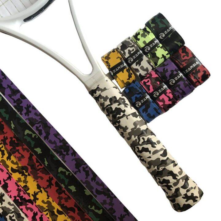 8Pcs ZARSIA Sticky Printing Tennis Overgrips Camouflage Badminton