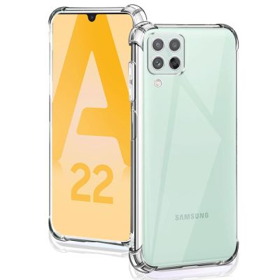 แฟชั่นที่สร้างสรรค์สำหรับ Samsung Galaxy A22 4G เคสใสกันกระแทกกรอบซิลิโคนอ่อนนุ่มสำหรับ Samsung A22เคสใสสำหรับ Samsung A22 Funda Coque