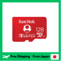 SanDisk MicroSDXC UHS-I การ์ดขนาด128GB สำหรับ Nintendo Switch [สินค้านำเข้าคู่ขนาน]