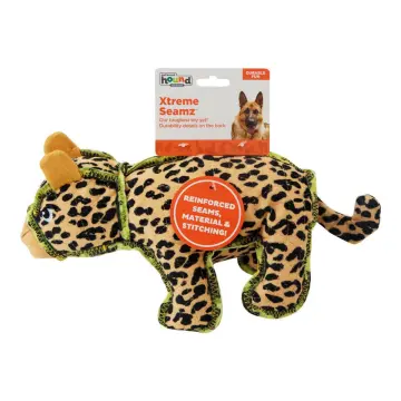 Outward Hound Tail Poppers Pig Plush Dog Toy