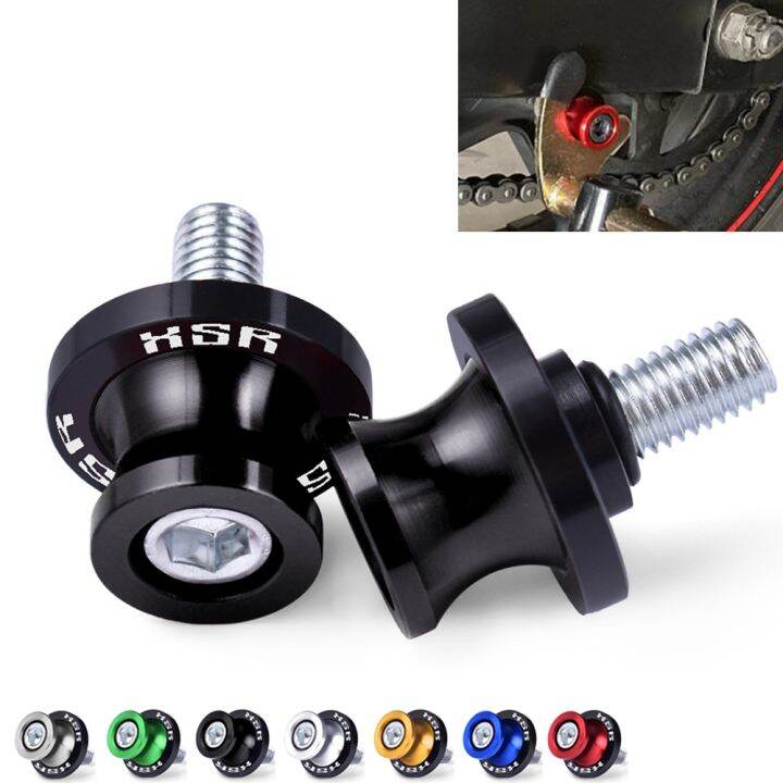 XSR Swingarm Spools Slider M6 Motorcycle Swing Arm Stand Screws For ...