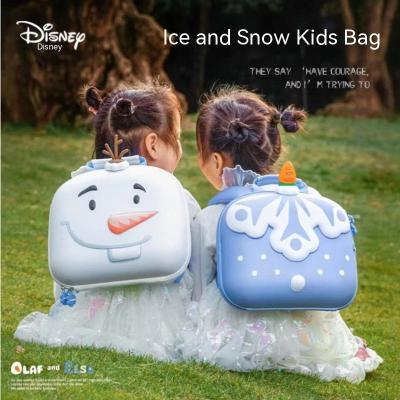 Disney Kids Backpack For Baby Frozen Olaf 3D Waterproof Kindergarten Bookbag Student Kawaii Cartoon Knapsack Schoolbag Kids Gift