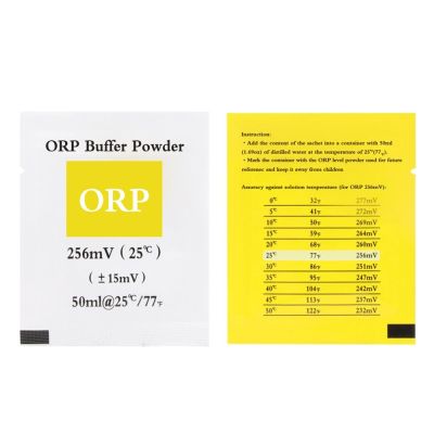 【Discount】 Yieryi 10/30/50 Pcs ORP Calibration Powder Buffer Powder ORP Tester Calibration Powder 256mv Calibration Solution