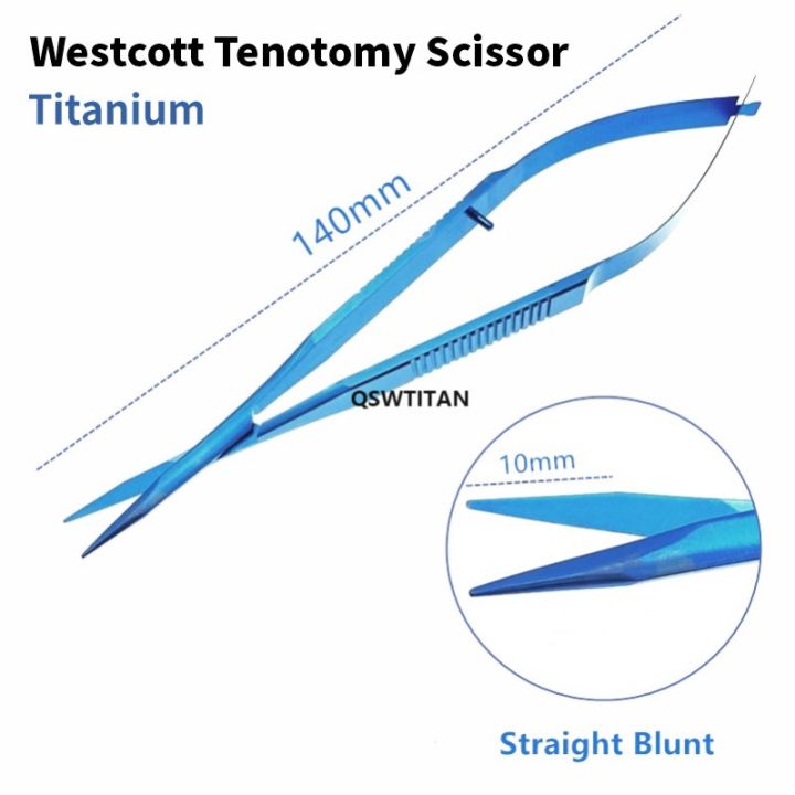 westcott-tenotomy-กรรไกรจักษุแพทย์ไมโครกรรไกรสแตนเลสไทเทเนียมเครื่องมือผ่าตัดตา
