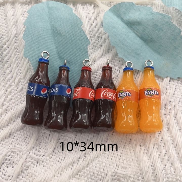 cc-10-pieces-pack-x-34mm-mixed-charm-resin-pendant-beverage-bottle-for-making-keychain-gift-accessories