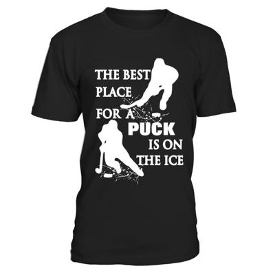 Cool Hockey 2019 New Mens black T Shirts for hockey fans
