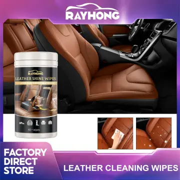 Car Wipes Interior Cleaning Protection Wet Towel Car Care Non-woven Tissue  Leather Cleaner Car Interior Cleaning Wipes Anti-fog