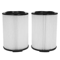 For VF4000 Replacement Filter for 5-20 Gallons and Larger Vacuum Cleaner, Replacement VF4000 Filter (2 Pack)