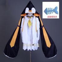 Petra Gurin Cosplay ชุดคอสเพลย์ ชุดกะลาสี Vtuber Nijisanji Petra Gurin Penguin QC7311419