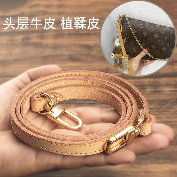 suitable-for-lv-mahjong-bag-shoulder-strap-modified-vegetable-tanned-leather-leather-strap-accessories-messenger-small-bag-genuine-leather-strap-replacement